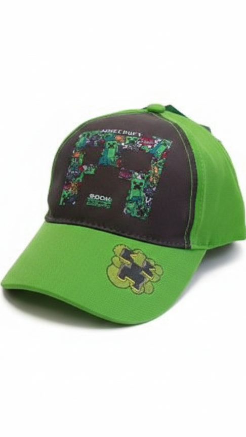 Set Cappellini Baseball a Tema Minecraft