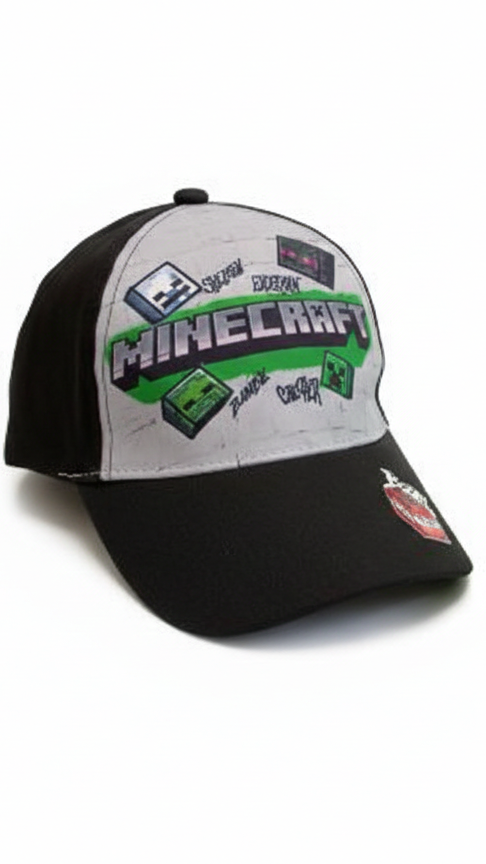 Set Cappellini Baseball a Tema Minecraft
