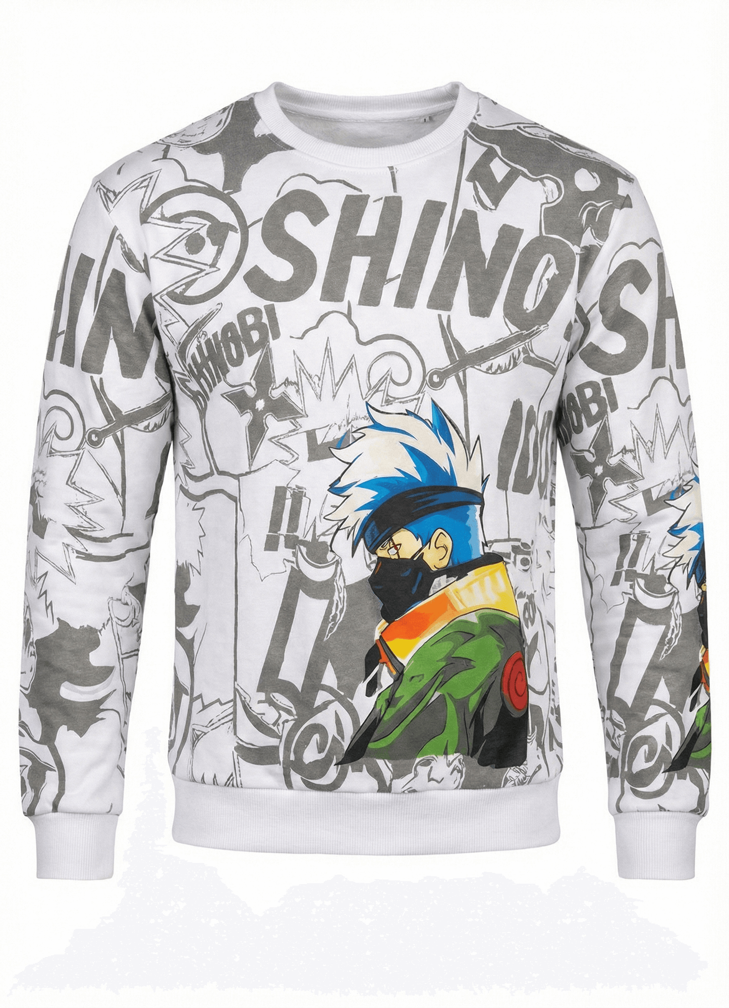 Felpa Girocollo "Shinobi" - Stile Urban Anime