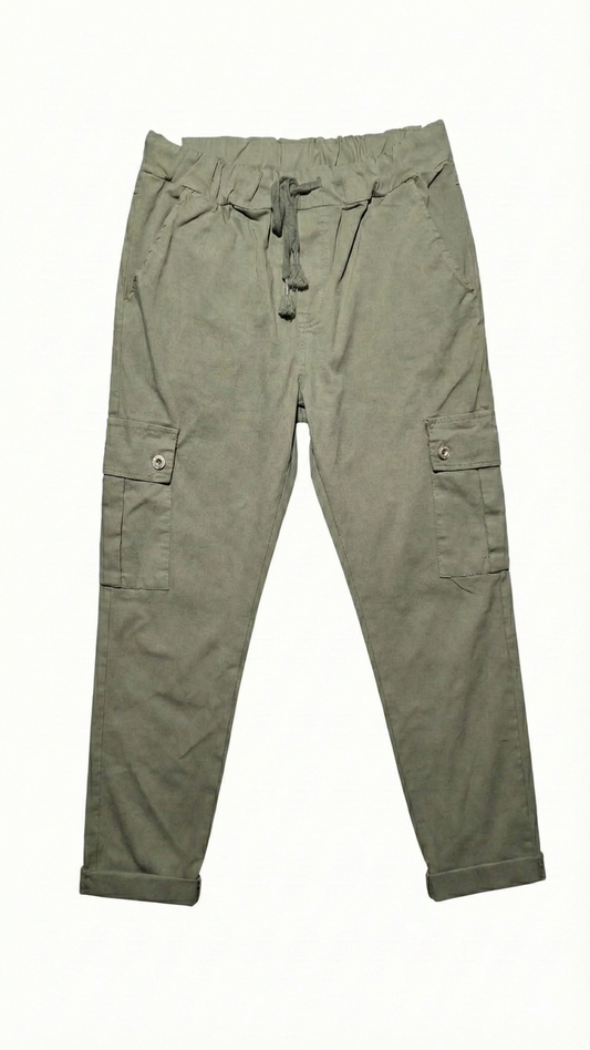 Pantalone Cargo Jogger Donna