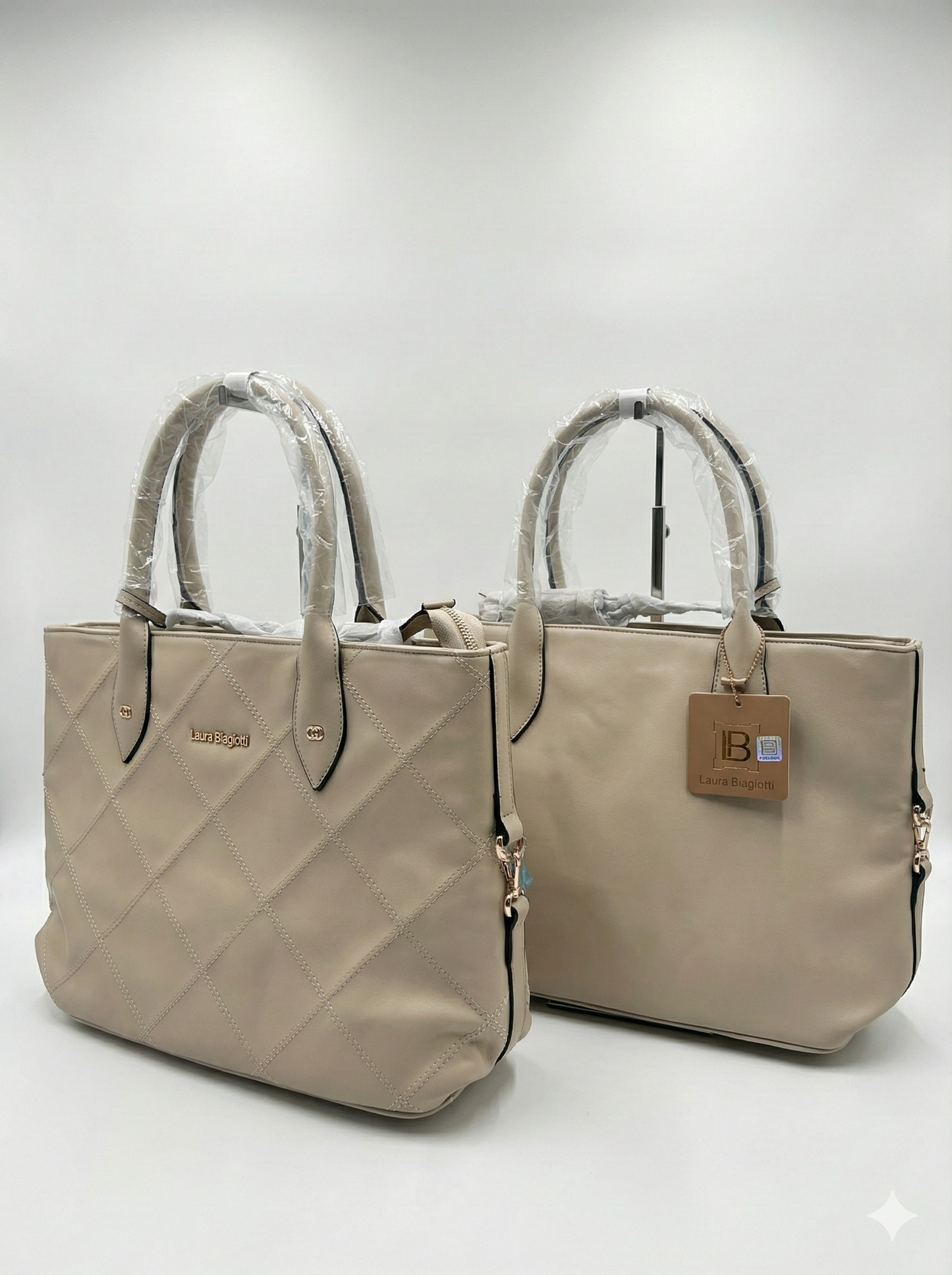 Borsa Shopping Laura Biagiotti – Eleganza Quilted e Design Iconico