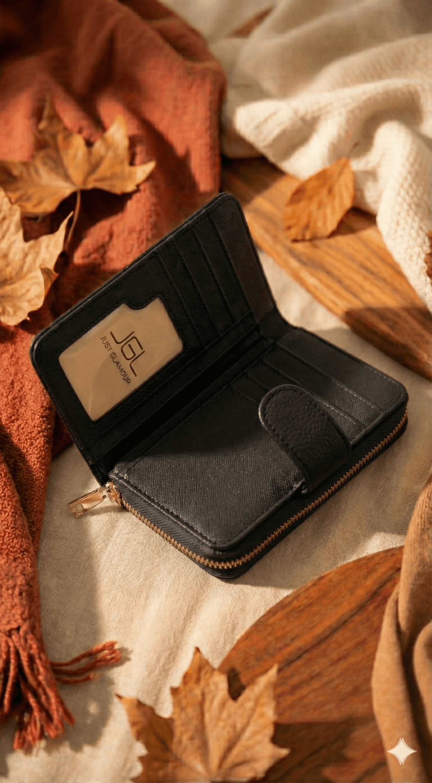 Portafoglio Donna Compatto JGL Just Glamour