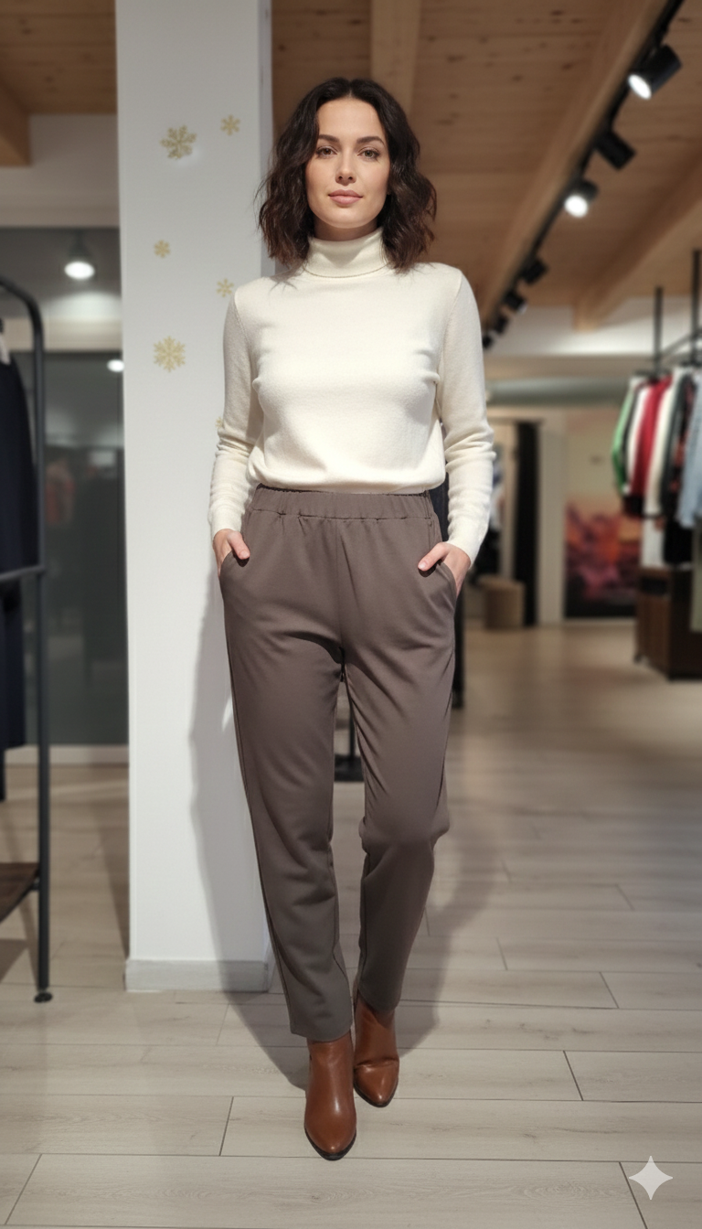 Pantaloni a Sigaretta Comfort-Chic – L'Eleganza che ti accompagna ovunque 18AUG