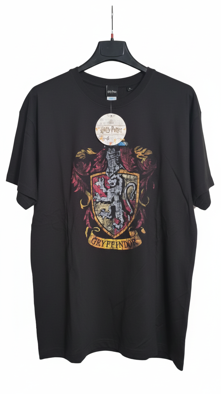 T-shirt Harry Potter - Stemma Grifondoro "Vintage Edition"