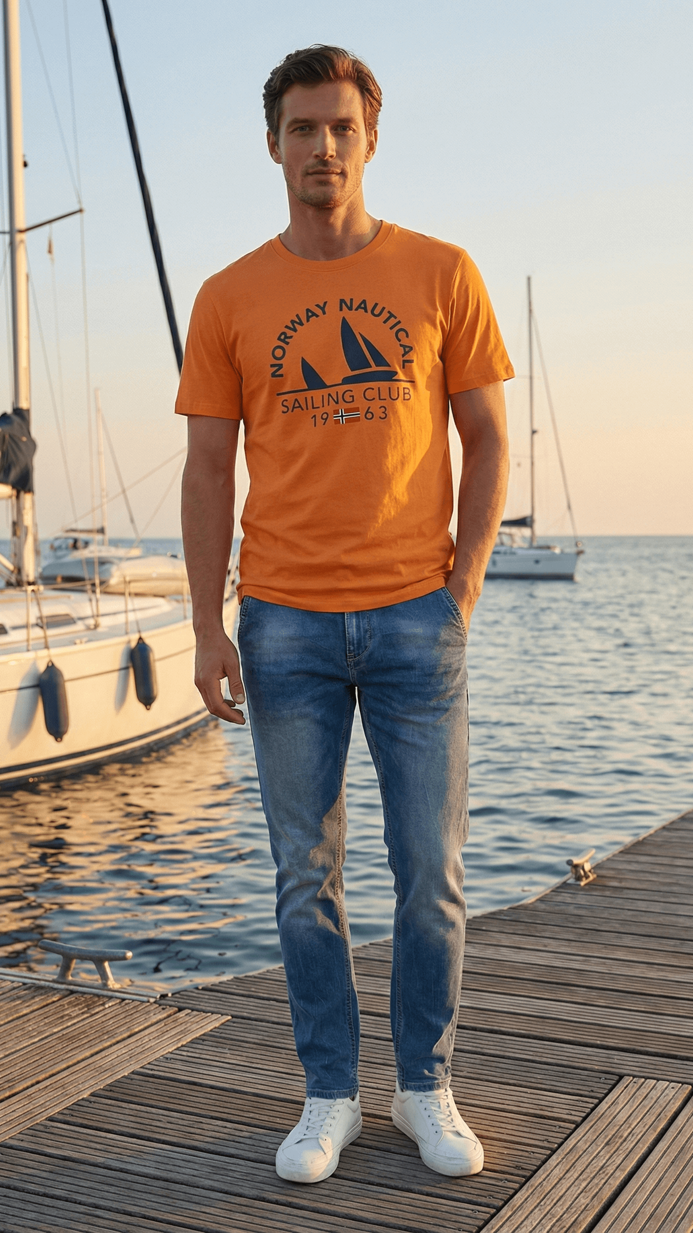 T-shirt "Norway Nautical Sailing Club"