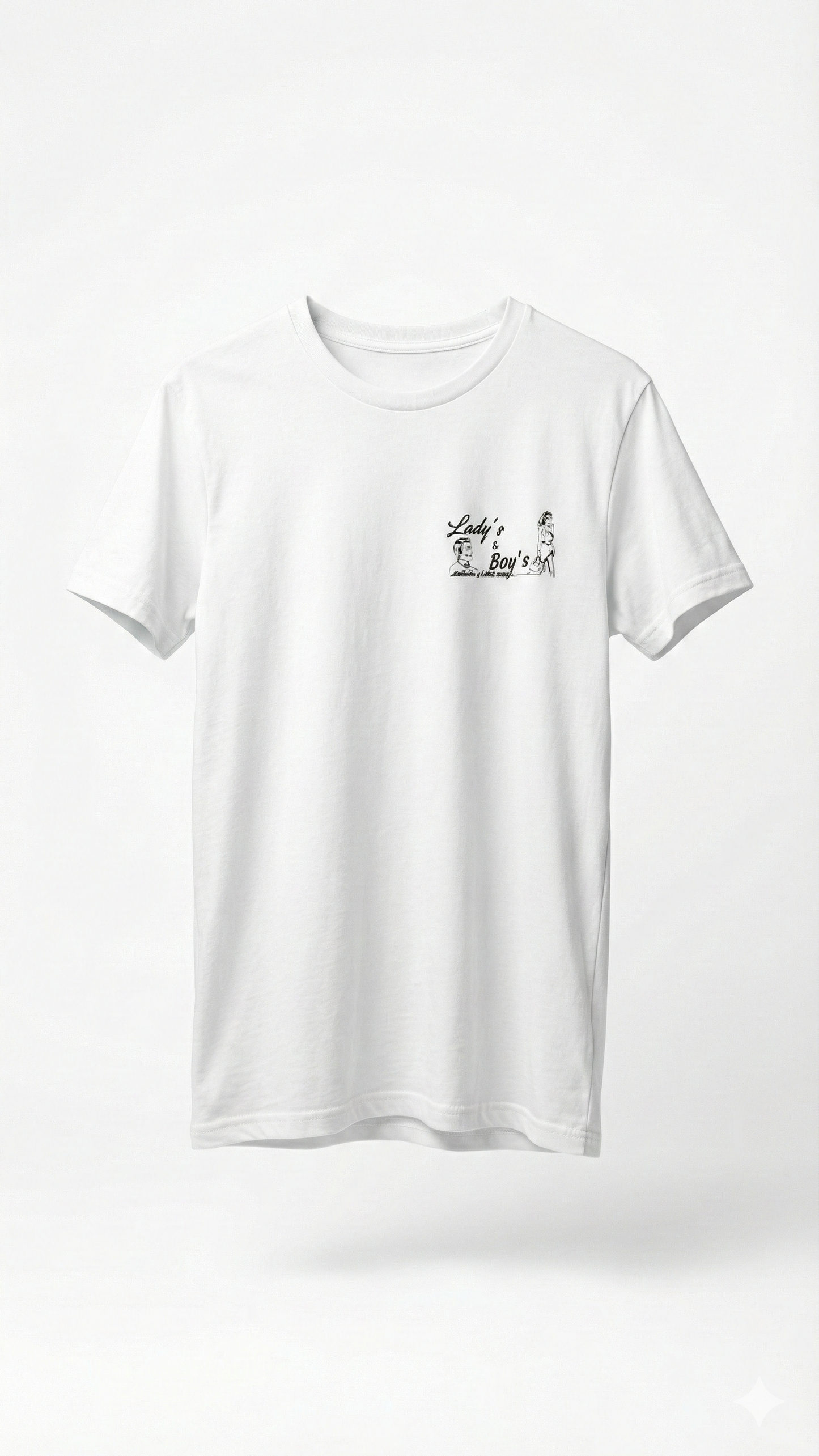 T-Shirt Signature "Lady's & Boy's" – Black Edition , White Edition