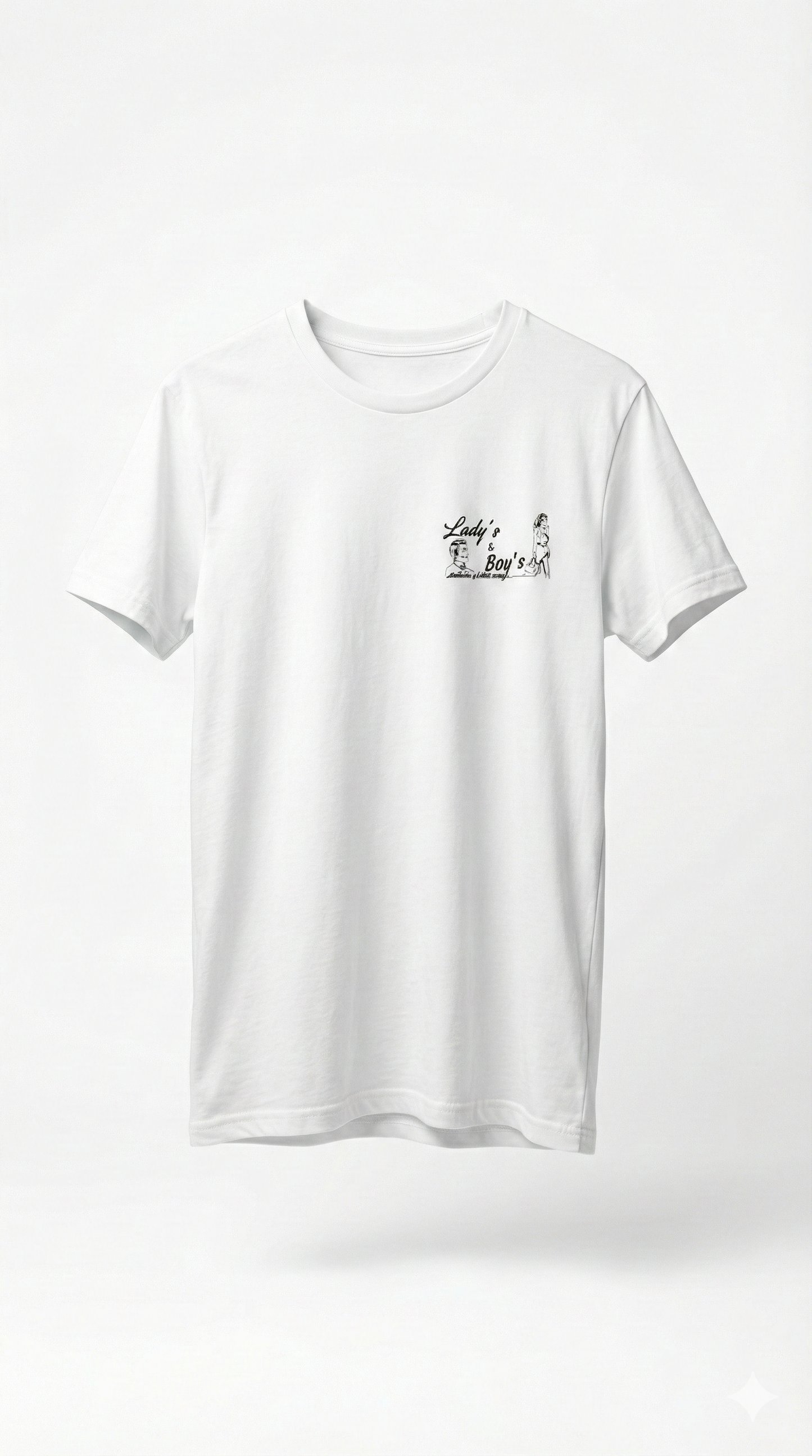 T-Shirt Signature "Lady's & Boy's" – Black Edition , White Edition