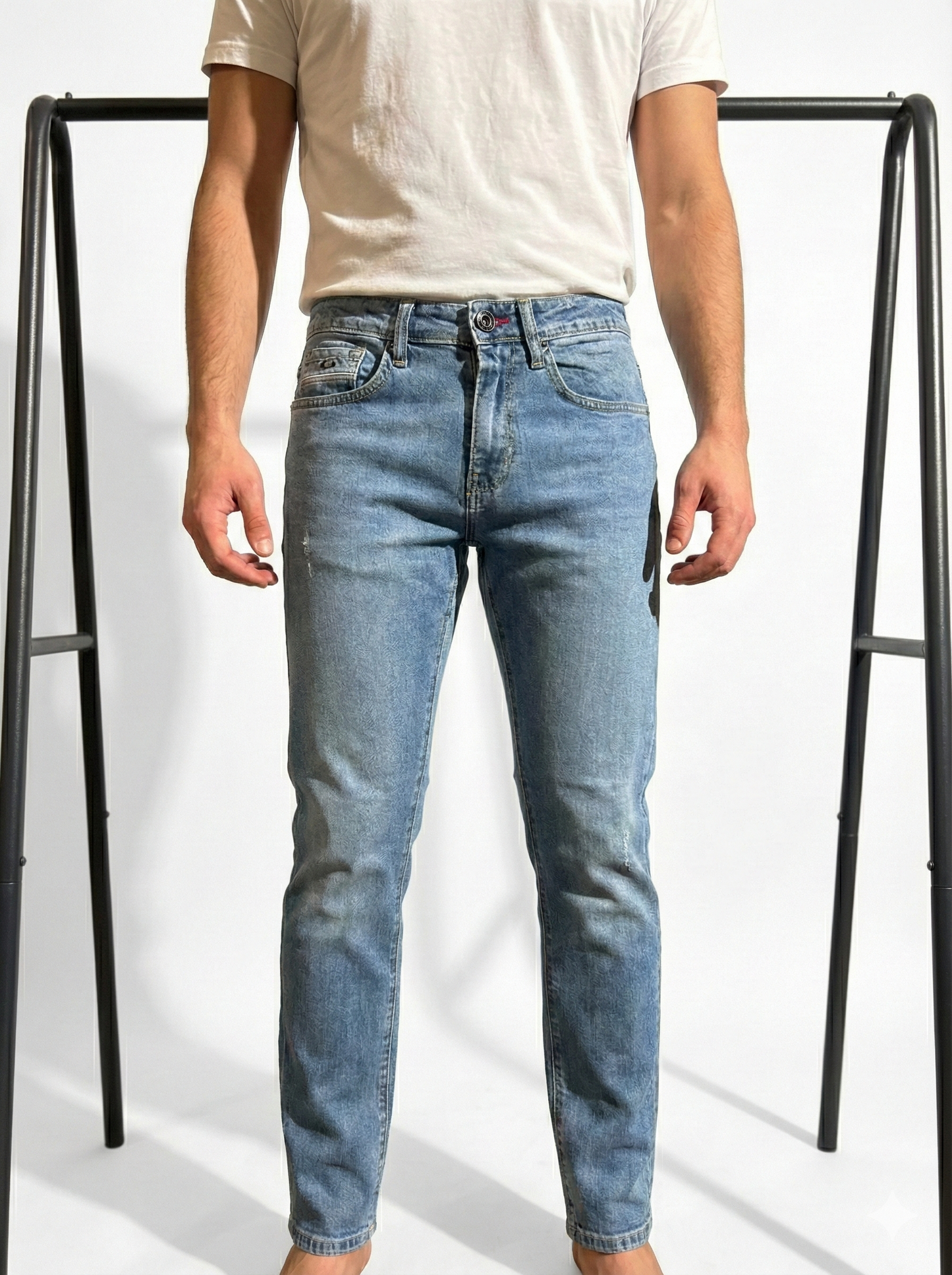 Jeans Uomo Rifle - Lavaggio Light Blue Stone Washed