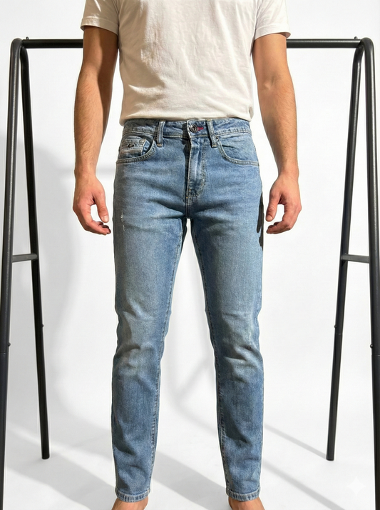 Jeans Uomo Rifle - Lavaggio Light Blue Stone Washed