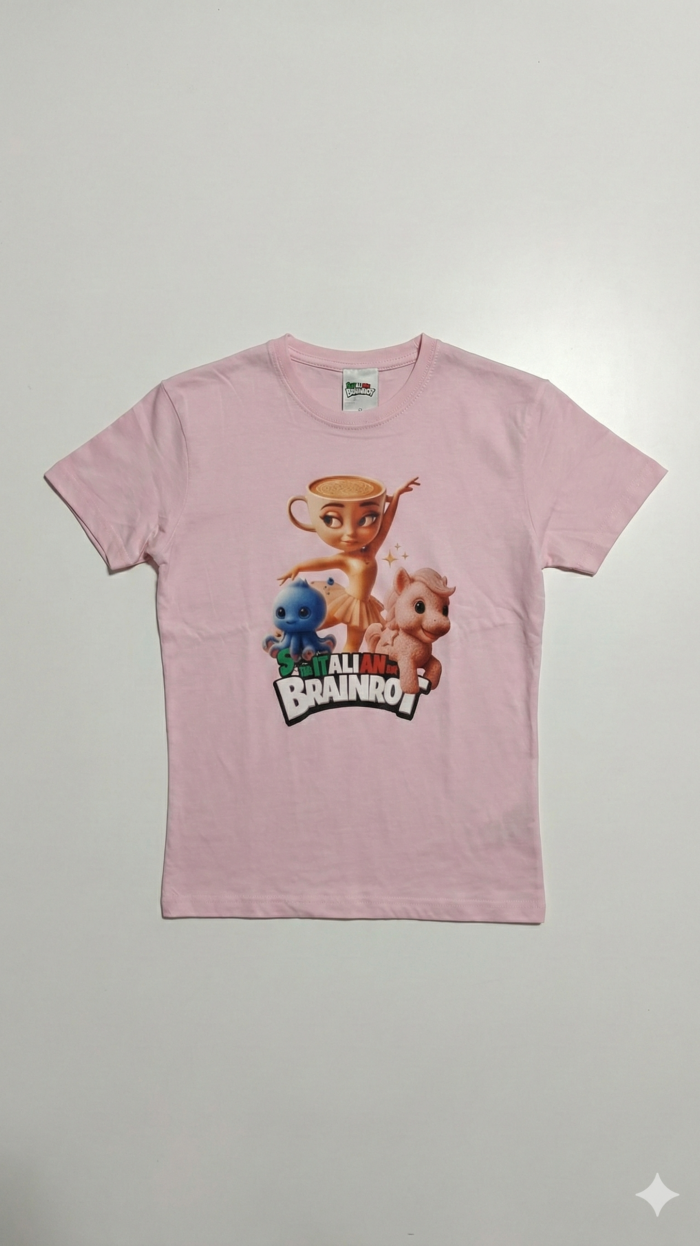 T-Shirt "Italian Brainrot" – Pink Edition