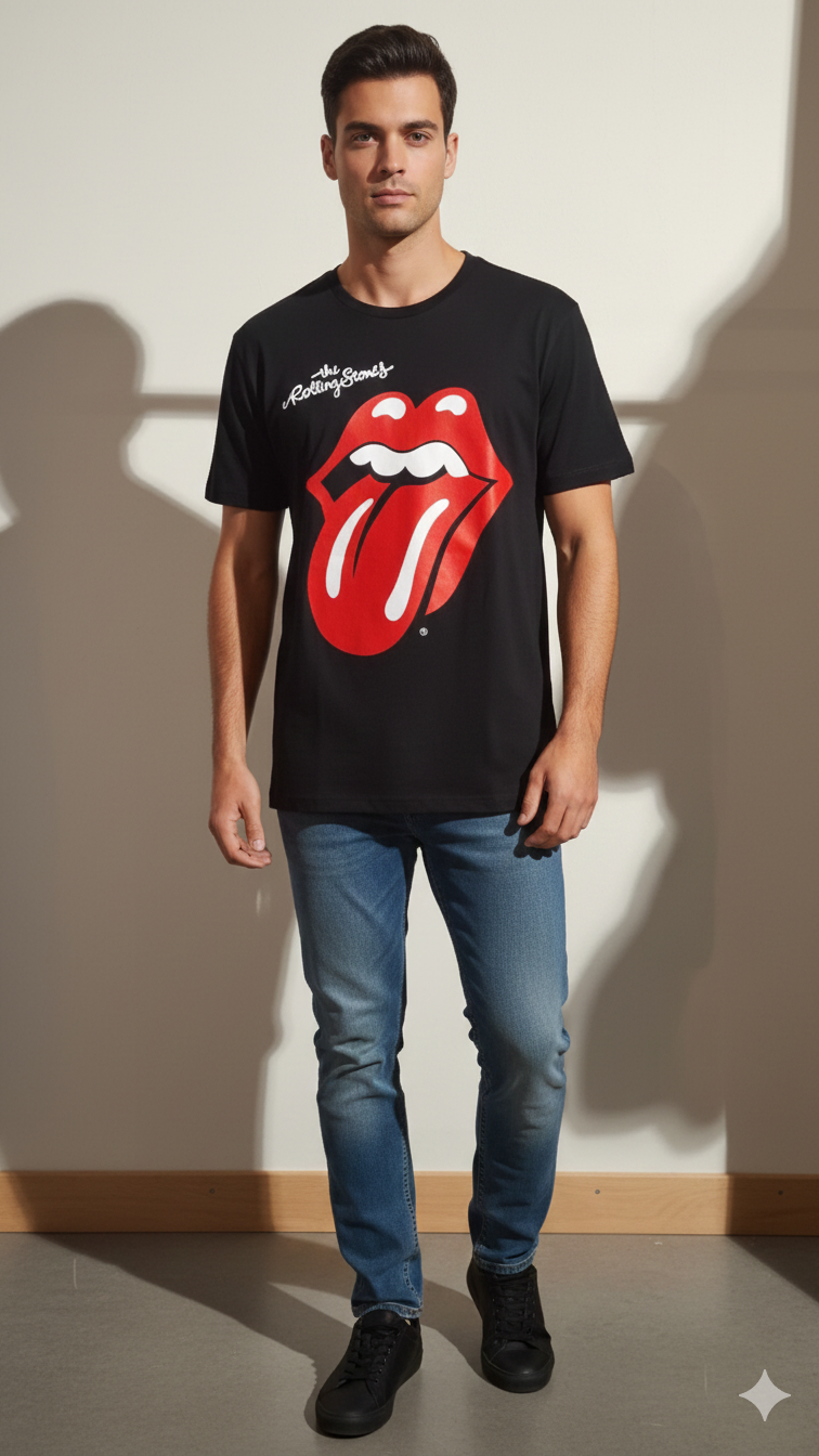 T-shirt The Rolling Stones – Classic Tongue & Lips