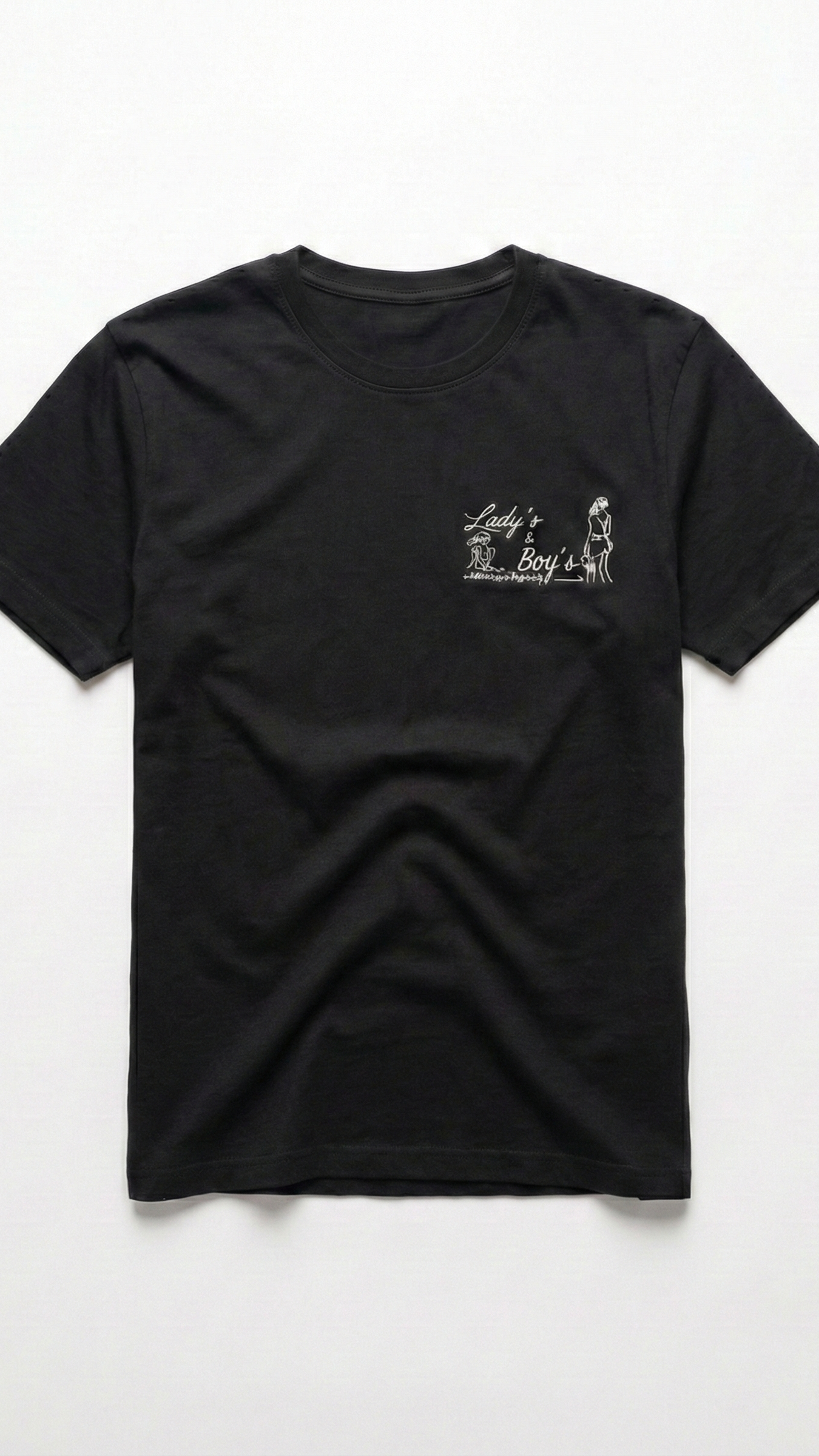 T-Shirt Signature "Lady's & Boy's" – Black Edition , White Edition