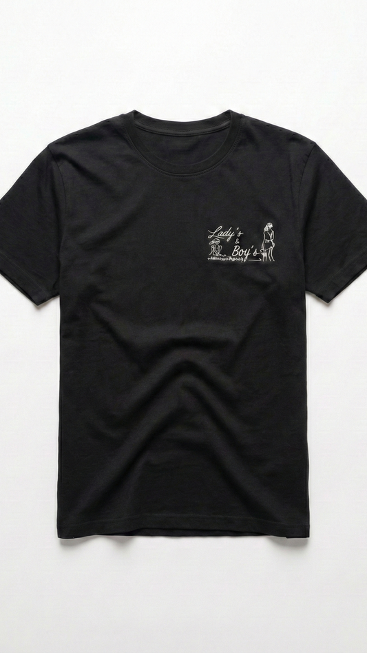 T-Shirt Signature "Lady's & Boy's" – Black Edition , White Edition