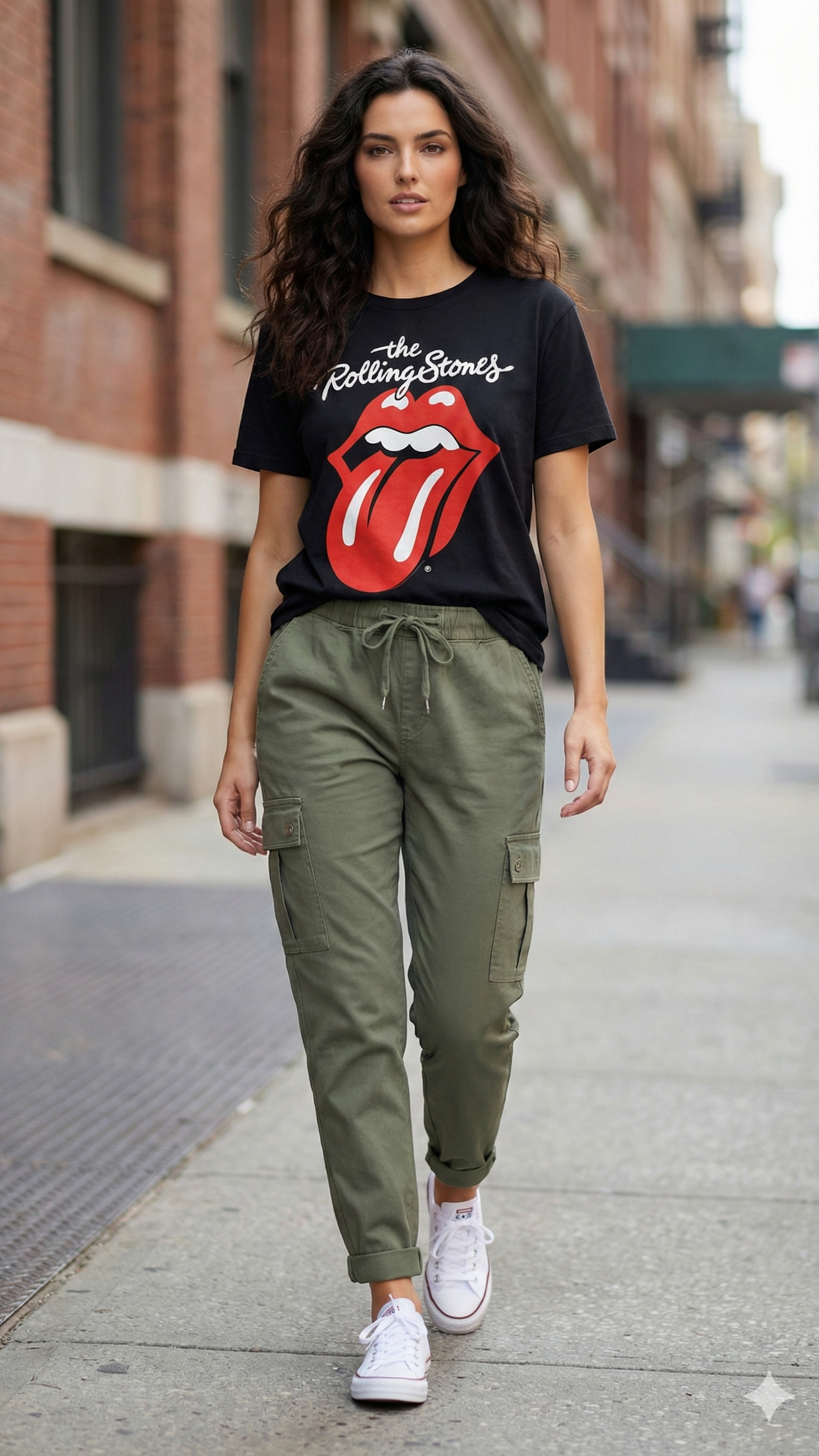 Pantalone Cargo Jogger Donna