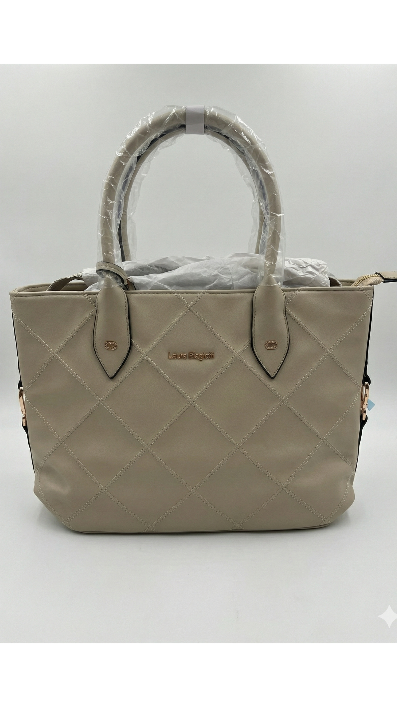 Borsa Shopping Laura Biagiotti – Eleganza Quilted e Design Iconico