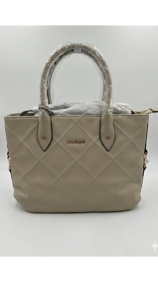 Borsa Shopping Laura Biagiotti – Eleganza Quilted e Design Iconico