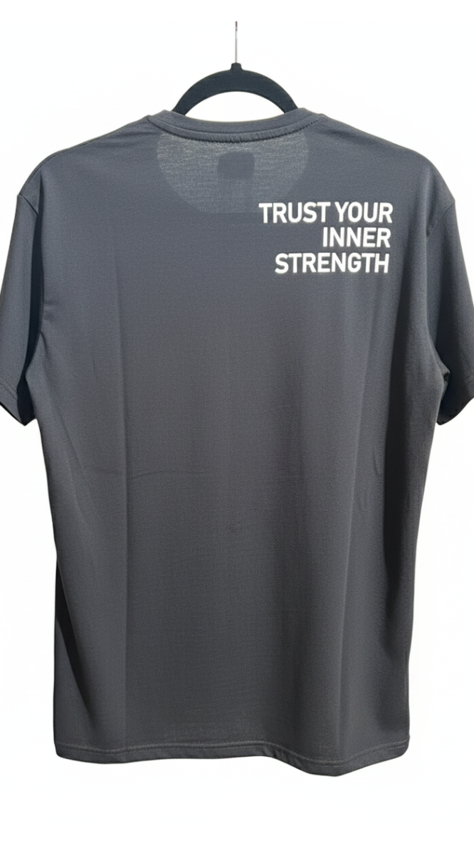 T-Shirt Girocollo "Meed Milano" - Nero - Bianco