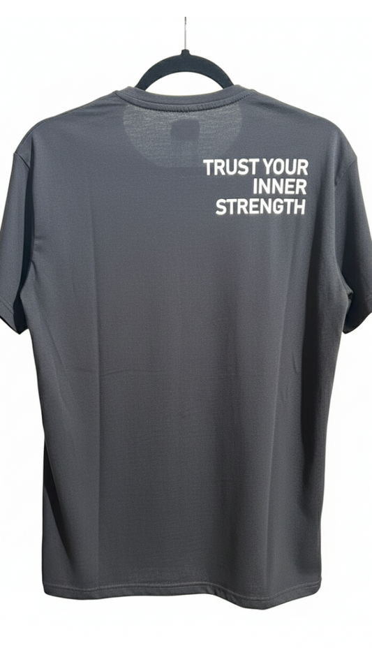 T-Shirt Girocollo "Meed Milano" - Nero - Bianco